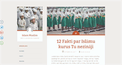 Desktop Screenshot of islammuslim.lv