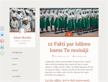 Tablet Screenshot of islammuslim.lv